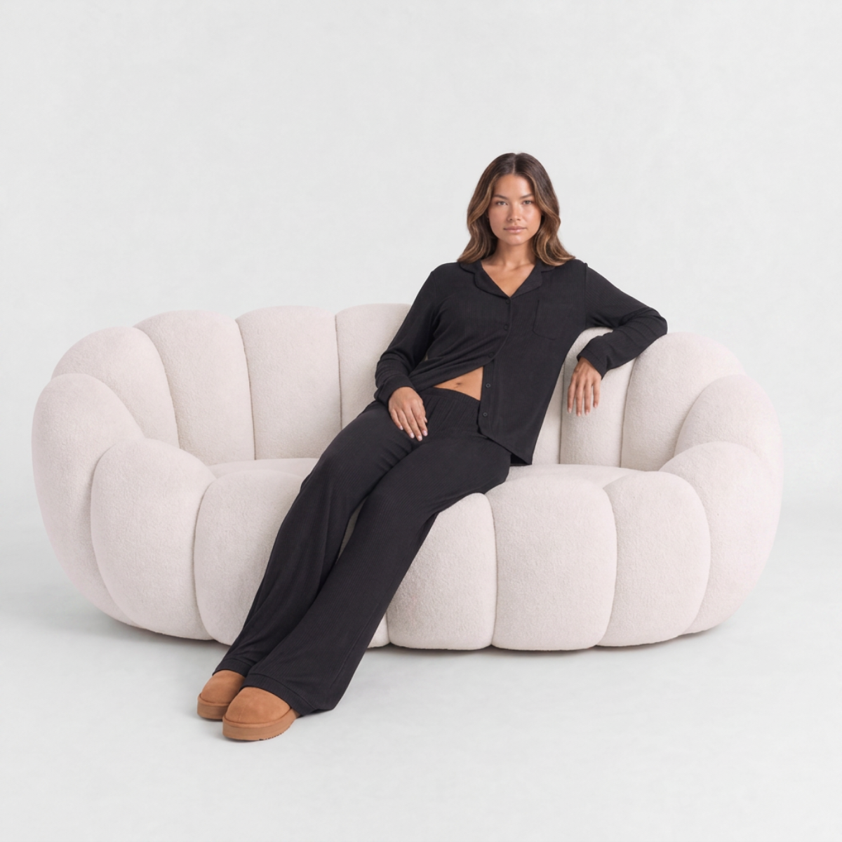 Black Set Couch